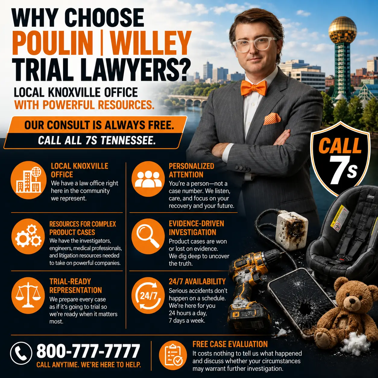 Why choose Poulin | Willey Trial Lawyers Product Liability Lawyers?